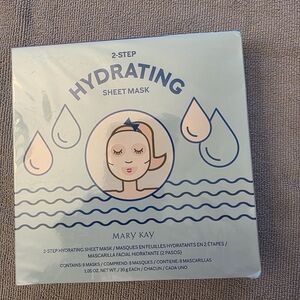 Mary Kay 2-Step Hydrating Sheet Mask. Refreshing And Soothing For Your Skin